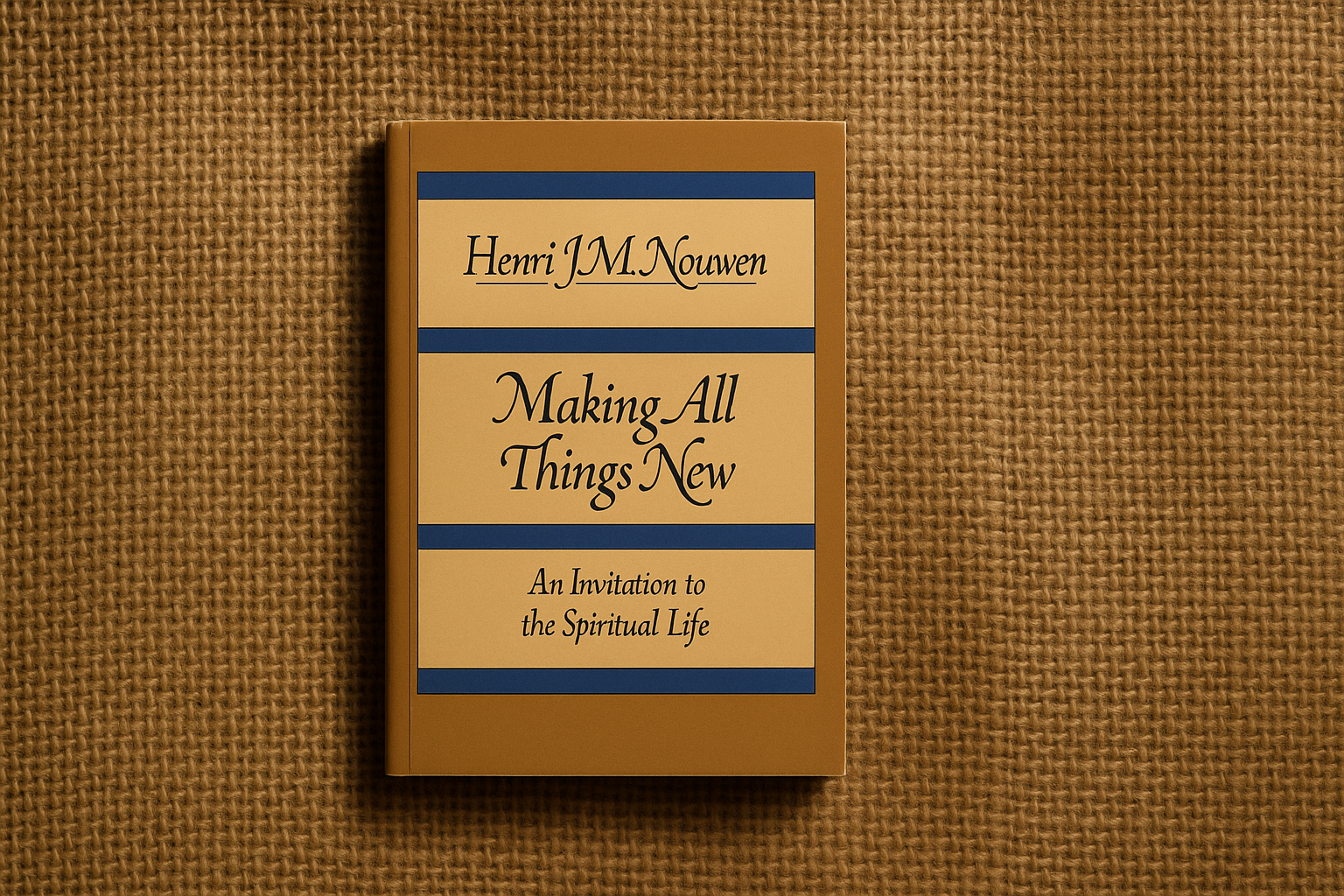 Review of Making All Things New by Henri J.M. Nouwen. Photo by Jeff McLain and ChatGPT