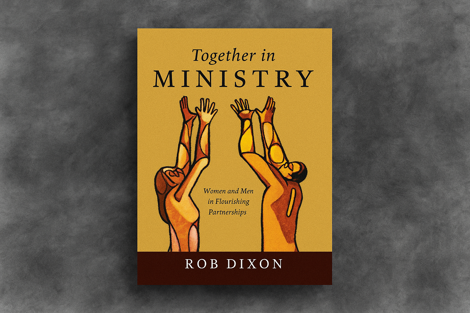 Book Review of Together in Ministry by Rob Dixon. Photo by Jeff McLain with ChatGPT.