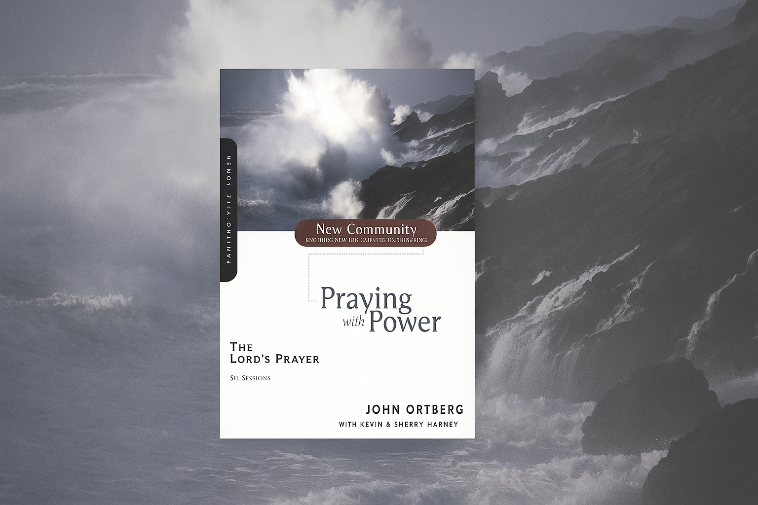 Review of Praying with Power by John Ortberg. Photo by Jeff McLain with ChatGPT.