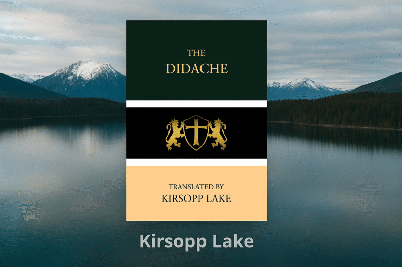 Book Review of The Didache translated by Kirsopp Lake. Photo by Jeff McLain with ChatGPT.
