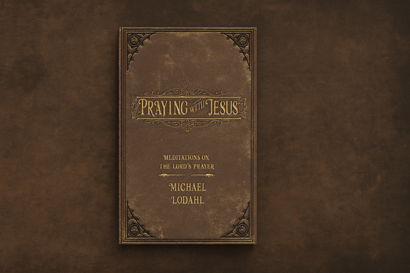 Book Review of Praying With Jesus by Michael Lodahl. Photo by Jeff McLain with ChatGPT.