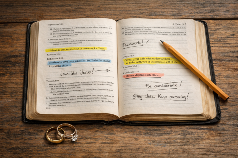 Seven Bible Verses for Christian Marriage: Faith, Partnership, and a Life Together